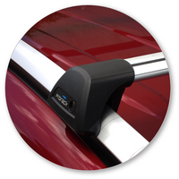 Prorack Black 2 Bar Aero Flush Bar kit to suit Toyota Rav4 5dr SUV (2013 - 2019)