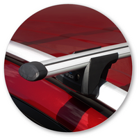 Prorack Black 2 Bar Aero Through Bar kit to suit Toyota Rav4 5dr SUV (2013 - 2019)