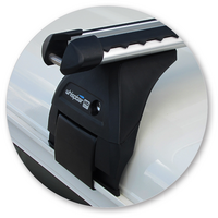 Prorack Silver 2 Bar Heavy Duty Through Bar kit to suit Toyota Land Cruiser 79 Series 4dr Ute (2012 - Current)