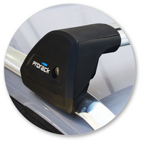 Prorack Black 2 Bar Aero Flush Bar kit to suit Audi A3/S3/RS3 Sportback 5dr Hatch (2004 - 2012)