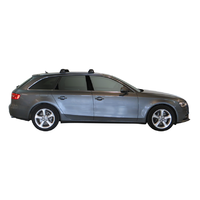 Yakima Black 2 Bar Roof Rack - Audi A4/S4/RS4 Avant 5dr Wagon 1/09 - 1/15 (S26YB &amp; K669)