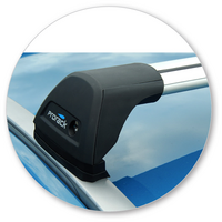 Prorack Black 2 Bar Aero Flush Bar kit to suit Hyundai i30 5dr Wagon (2013 - 2017)