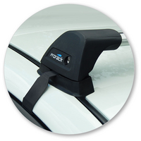 Prorack Silver 2 Bar Aero Flush Bar kit to suit Nissan Leaf 5dr Hatch (2012 - 2017)
