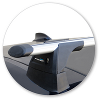 Prorack Black 2 Bar Aero Through Bar kit to suit BMW 4 Series 2dr Coupe (2014 - 7/2017)