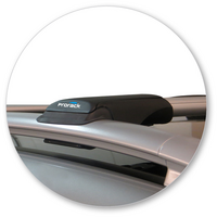 Prorack Silver 2 Bar Aero Rail Bar kit to suit Nissan Qashqai 5dr SUV (2014 - 2022)
