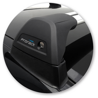 Prorack Black 2 Bar Aero Flush Bar kit to suit Mercedes-Benz CLA 4dr Coupe (2013 - Current)