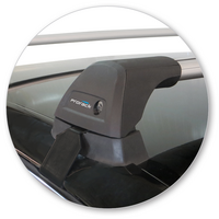 Prorack Black 2 Bar Aero Flush Bar kit to suit Peugeot 508 4dr Sedan (2011 - 2018)