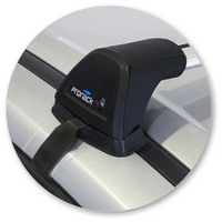 Prorack Black 2 Bar Aero Flush Bar kit to suit Ford Kuga 5dr SUV (2013 - 2020)