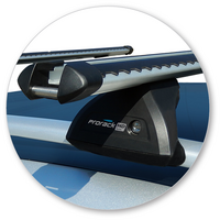 Prorack Silver 2 Bar Heavy Duty Through Bar kit to suit Renault Koleos 5dr SUV (5/2014 - 2017)