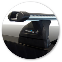 Prorack Black 2 Bar Heavy Duty Through Bar kit to suit Nissan X-Trail 5dr SUV (2014 - 12/2022)