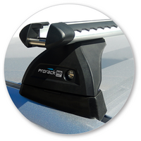 Prorack Silver 2 Bar Heavy Duty Through Bar kit to suit Mazda Axela 4dr Sedan (2014 - Current)