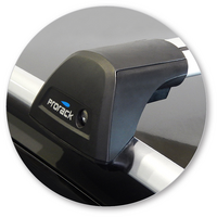 Prorack Silver 2 Bar Aero Flush Bar kit to suit Nissan X-Trail 5dr SUV (2014 - 2022)