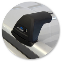 Prorack Black 2 Bar Aero Flush Bar kit to suit Isuzu MU-X 5dr SUV (2014 - 4/2017)