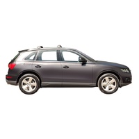 Yakima Black 2 Bar Roof Rack - Audi Q5/SQ5  5dr SUV 1/09 - 1/16 (S8Y &amp; K666)