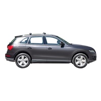 Yakima Silver 2 Bar Roof Rack - Audi Q5/SQ5  5dr SUV 1/09 - 1/16 (S17Y &amp; K666)