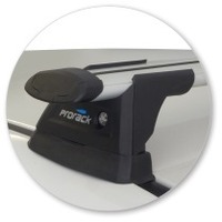 Prorack Silver 2 Bar Aero Through Bar kit to suit Subaru Impreza WRX/STI 5dr Hatch (2012 - 5/2022)