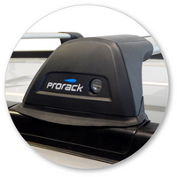 Prorack Silver 2 Bar Aero Flush Bar kit to suit Nissan X-Trail 5dr SUV (2010 - 3/2014)