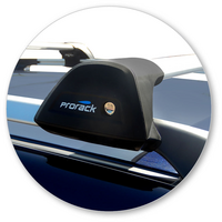 Prorack Silver 2 Bar Aero Flush Bar kit to suit Chery J11 5dr SUV (2010 - Current)