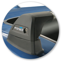 Prorack Silver 2 Bar Aero Flush Bar kit to suit BMW 2 Series F22 2dr Coupe (2014 - 2017)