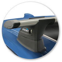 Prorack Black 2 Bar Aero Through Bar kit to suit BMW 2 Series F22 2dr Coupe (2014 - 2017)