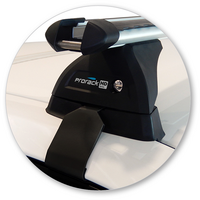 Prorack Silver 2 Bar Heavy Duty Through Bar kit to suit Toyota Corolla 4dr Sedan (2014 - 2019)