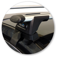 Prorack Black 2 Bar Aero Through Bar kit to suit Nissan Altima 4dr Sedan (2013 - Current)