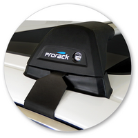 Prorack Black 2 Bar Aero Flush Bar kit to suit Lexus GS 4dr Sedan (2012 - 2020)