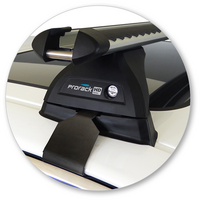 Prorack Black 2 Bar Heavy Duty Through Bar kit to suit Lexus GS 4dr Sedan (2012 - 2020)