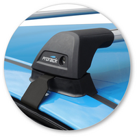 Prorack Silver 2 Bar Aero Flush Bar kit to suit Honda Fit 5dr Hatch (2015 - 2020)