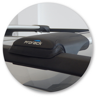 Prorack Silver 2 Bar Aero Rail Bar kit to suit Volvo XC70 5dr Wagon (2013 - Current)