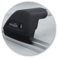 Prorack Silver 2 Bar Aero Flush Bar kit to suit BMW X5 F15 5dr SUV (2013 - 2018)