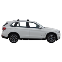 Yakima Black 2 Bar Roof Rack - BMW X5 F15 5dr SUV 1/13 - 1/18 (S17Y &amp; K670)