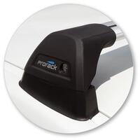 Prorack Silver 2 Bar Aero Flush Bar kit to suit BMW 1 Series F20 5dr Hatch (9/2011 - 7/2019)