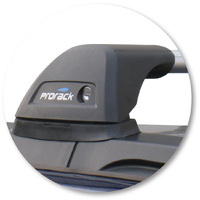 Prorack Silver 2 Bar Aero Flush Bar kit to suit Great Wall X200 5dr SUV (6/2011 - Current)