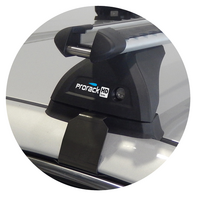 Prorack Black 2 Bar Heavy Duty Through Bar kit to suit Hyundai Sonata 4dr Sedan (2015 - 2019)