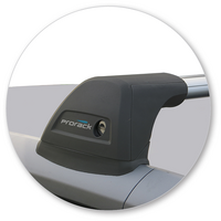 Prorack Silver 2 Bar Aero Flush Bar kit to suit Citroen C4 Grand Picasso 5dr MPV (2014 - 2017)