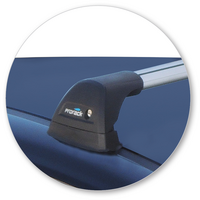 Prorack Silver 2 Bar Aero Flush Bar kit to suit Kia Pro Ceed GT 3dr Hatch (2014 - Current)