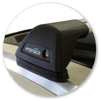 Prorack Black 2 Bar Aero Flush Bar kit to suit Honda HR-V 5dr SUV (2015 - 5/2022)