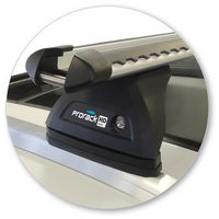 Prorack Silver 2 Bar Heavy Duty Through Bar kit to suit Honda HR-V 5dr SUV (2015 - 5/2022)