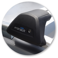 Prorack Black 2 Bar Aero Flush Bar kit to suit Audi A4/S4/RS4 Allroad 5dr Wagon (2009 - 2015)