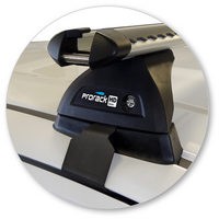 Prorack Silver 2 Bar Heavy Duty Through Bar kit to suit Honda HR-V 5dr SUV (2015 - 5/2022)