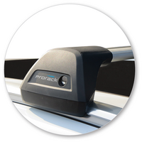 Prorack Silver 2 Bar Aero Flush Bar kit to suit Suzuki Vitara 5dr SUV (2016 - Current)