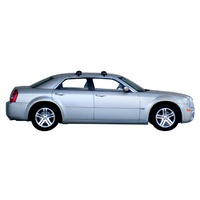 Yakima Silver 2 Bar Roof Rack - Chrysler 300C  4dr Sedan 1/11 - On (S8Y &amp; K392)