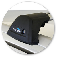 Prorack Silver 2 Bar Aero Flush Bar kit to suit Lexus RX 5dr SUV (2009 - 2016)