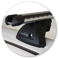 Prorack Silver 2 Bar Heavy Duty Through Bar kit to suit Lexus RX 5dr SUV (2009 - 2016)