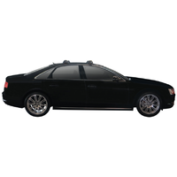 Yakima Black 2 Bar Roof Rack - Audi A8/S8  4dr Sedan 1/10 - 1/18 (S26Y &amp; K916)