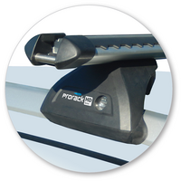 Prorack Black 2 Bar Heavy Duty Through Bar kit to suit Subaru Forester 5dr SUV (2015 - 9/2018)