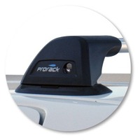 Prorack Silver 2 Bar Aero Flush Bar kit to suit Volkswagen Caddy SWB 4dr Van (12/2004 - 5/2020)