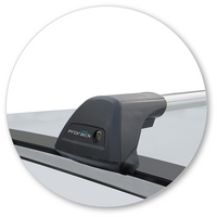 Prorack Silver 2 Bar Aero Flush Bar kit to suit Land Rover Discovery Sport 5dr SUV (2014 - Current)