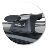 Prorack Black 2 Bar Aero Through Bar kit to suit Suzuki Grand Vitara 3dr SUV (2013 - Current)